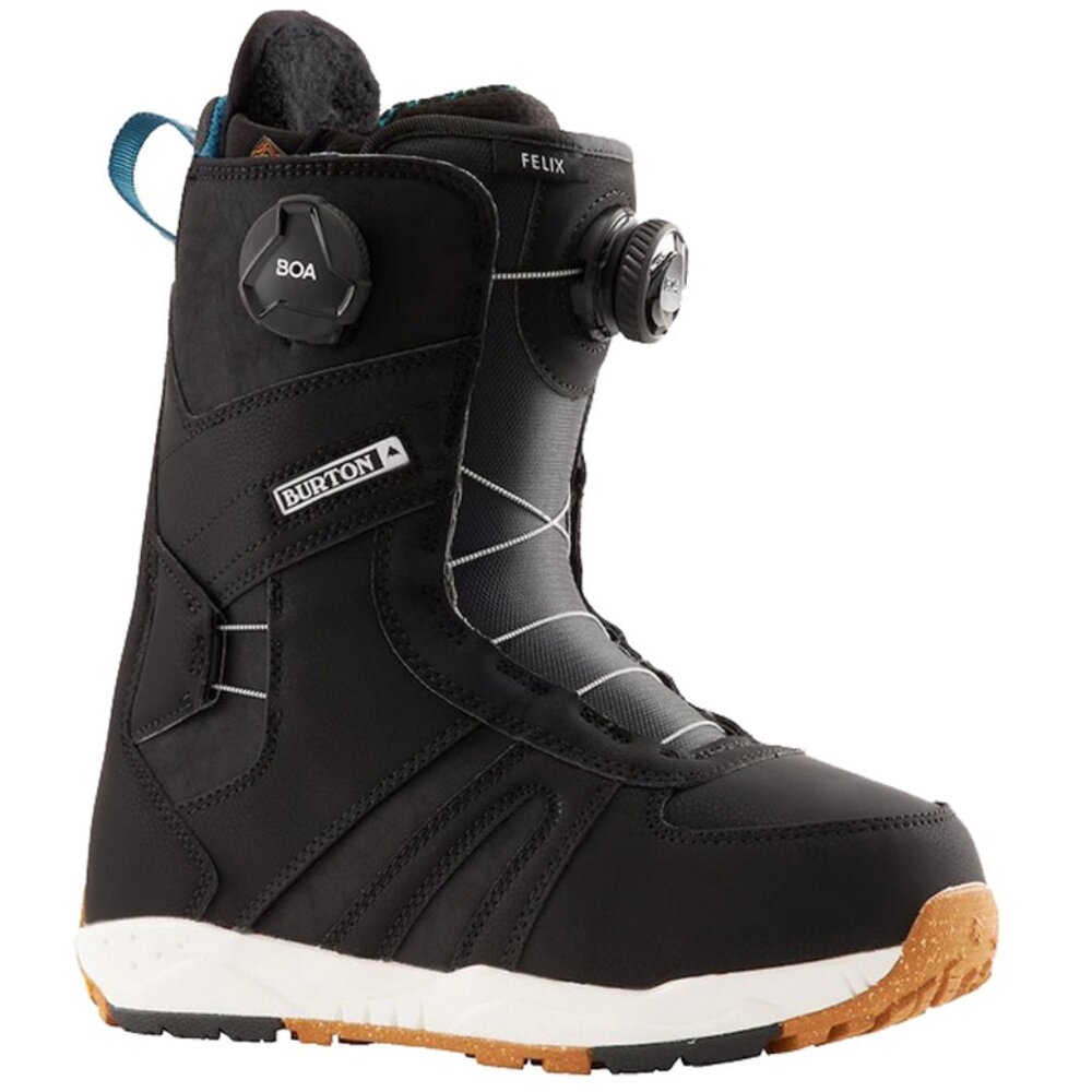 NEW! 2024 $440 Burton Felix Boa Snowboard Boots!  Size 8  Black